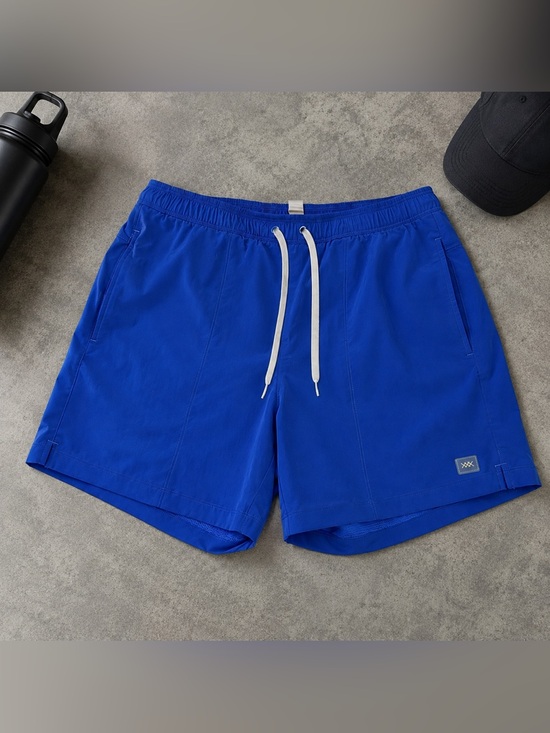 RHONE Other - Rhone Men’s Blue Athletic Training Shorts Lined Size Large